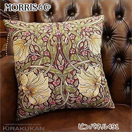 Amazon.co.jp: ウィリアムモリス クッションカバー45（カバーのみ